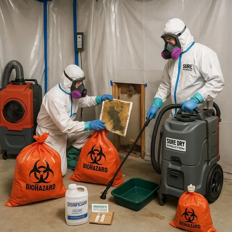 Contaminated Water Handling Protocols process in Mount Holly, VT